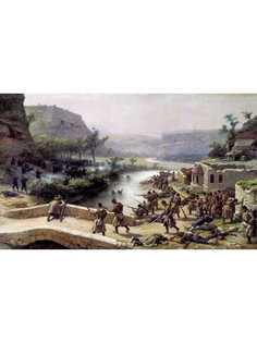 Постер DRABS A2 Ковалевский Павел Осипович, Бой у Иваново-Чифлик 2 октября 1877 года