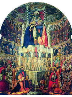 Постер DRABS A2 Антонио Виварини, Коронование Девы Марии