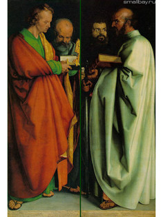 Постер DRABS A3 Альбрехт Дюрер, Четыре апостола