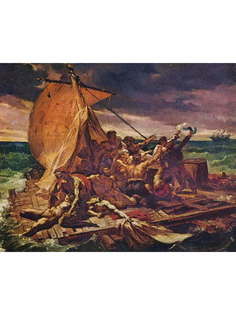 Постер DRABS A2 Жерико, Теодор, Плот Медузы этюд