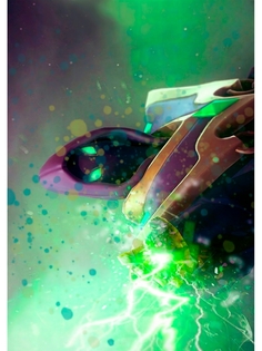 Постер DRABS А3 дота 2