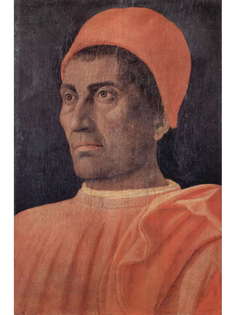 Постер DRABS A3 Андреа Мантенья, Портрет кардинала Карло де Медичи