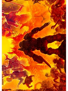 Постер DRABS А2 Дум, DOOM
