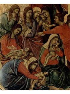 Постер DRABS A3 Дуччо ди Буонинсенья, Избиение младенцев.