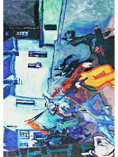 Постер DRABS А2 Лионель Фейнингер - Восстание