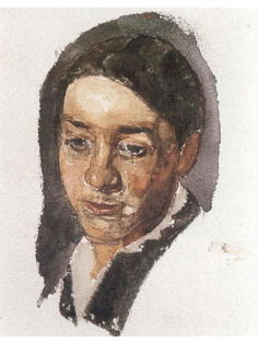 Постер DRABS A2 Врубель Михаил Александрович, Женский портрет