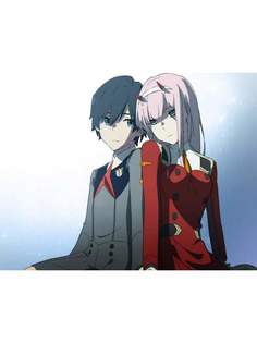 Постер DRABS A2 Аниме милый во Франксе Хиро