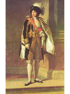 Постер DRABS A3 Жерар, Франсуа Паскаль Симон , Портрет Иоахима Мюрата