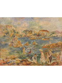 Постер DRABS A3 Ренуар, Пьер Огюст, На побережье Гернсея