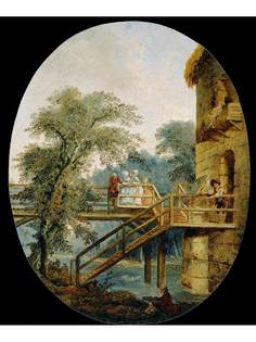 Постер DRABS A2 Гюбер, Робер, The Footbridge