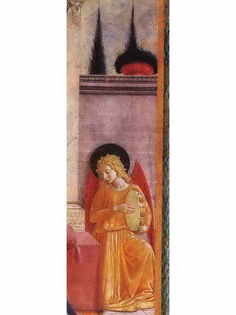 Постер DRABS A3 Беноццо Гоццоли, Мадонна с Младенцем на троне и музицирующий ангел.