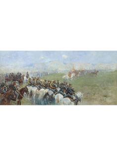 Постер DRABS A2 Рубо Франц Алексеевич, Смотр войск Александром III