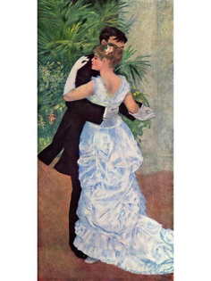 Постер DRABS A2 Ренуар, Пьер Огюст, Танец в городе