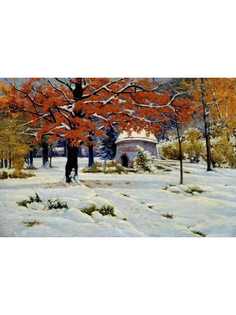 Постер DRABS A2 Крыжицкий Константин Яковлевич, Ранний снег