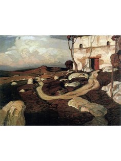 Постер DRABS A3 Богаевский Константин Федорович, Старый крым