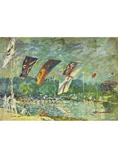 Постер DRABS A3 Сислей, Альфред, Регата в Мольсе