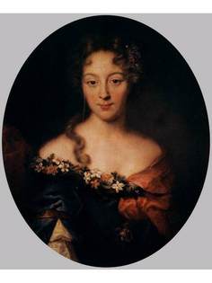Постер DRABS A3 Миньяр, Пьер, Portrait of Francoise-Marguerite