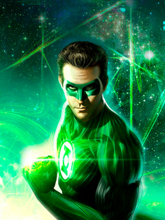 Постер DRABS А3 Мужик в зеленом костюме