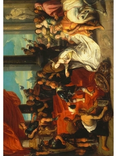 Постер DRABS А2 Симон де Вос - Великодушие Сципиона Африканского