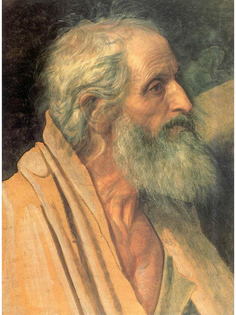 Постер DRABS A3 Иванов Александр Андреевич, Голова апостола Андрея