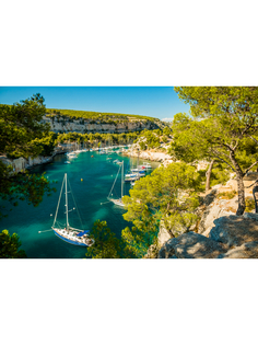 Постер DRABS A3 Calanque de Port Miou - фьорд возле деревни Кассис во Франции