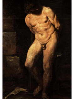 Постер DRABS A2 Аннибале Карраччи, Пленённый Самсон