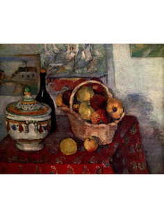 Постер DRABS A2 Сезанн, Поль, Натюрморт с суповой чашей