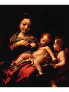 Постер DRABS A2 Корреджо, Мадонна дель Латте