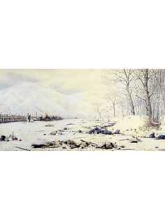 Постер DRABS A2 Верещагин Василий Петрович, Шипка-Шейново. Скобелев под Шипкой