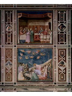 Постер DRABS A3 Джотто ди Бондоне, Брак в Кане Галилейской