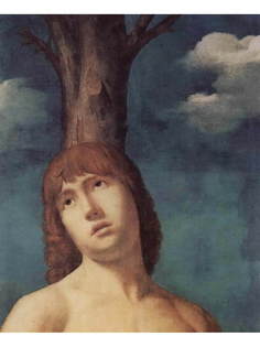 Постер DRABS A2 Антонелло да Мессина, Св. Себастьян. голова святого