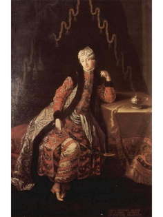 Постер DRABS A3 Ларжильер, Никола , Портрет ювелира и путешественника в страны Востока