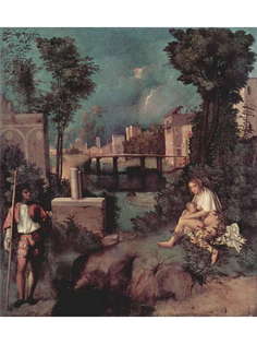 Постер DRABS A3 Джорджоне, Гроза