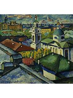 Постер DRABS A2 Машков Илья Иванович, Московский вид, улица Мясницкая