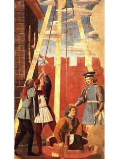 Постер DRABS A3 Пьеро Делла Франческа, Пытка еврея