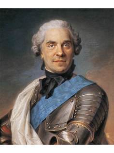 Постер DRABS A2 Латур, Морис Кантен де , Портрет графа Морица Саксонского