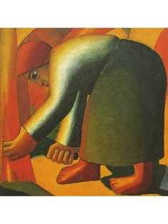 Постер DRABS A2 Малевич Казимир Северинович, Жница