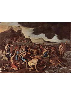 Постер DRABS A2 Пуссен, Николя, Переход через Чермное море