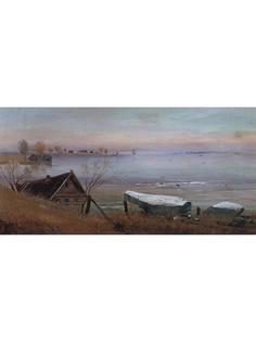 Постер DRABS A2 Саврасов Алексей Кондратьевич, Весна. На большой реке