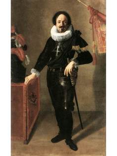 Постер DRABS A3 Артемизия Джентилески, Портрет Кондоттьеро