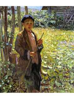 Постер DRABS A3 Богданов-Бельский Николай Петрович, Кондрашка