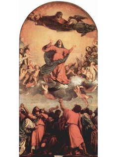 Постер DRABS A3 Tициан Вечеллио, Вознесение Марии