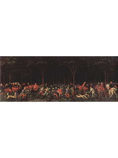 Постер DRABS A3 Паоло Учелло, Ночная охота