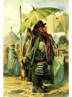 Постер DRABS A2 Маковский Владимир Егорович, Любитель старины