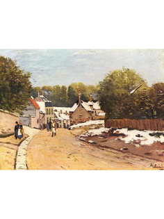 Постер DRABS A2 Сислей, Альфред, Первый снег в Лувесьене