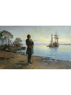 Постер DRABS A2 Добровольский Николай Флорианович, Здесь будет город заложен