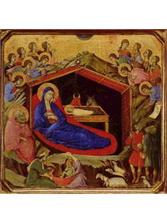 Постер DRABS A3 Дуччо ди Буонинсенья, Рождество