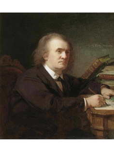 Постер DRABS A2 Келер-Вилианди Иван Петрович, Портрет А.Н. Серова