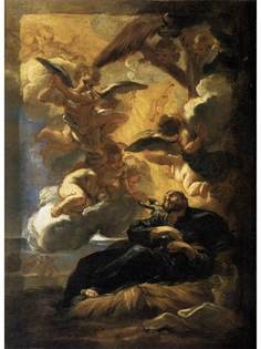 Постер DRABS A2 Джованни Батиста Гаулли, The Vision of St Francis Xavier