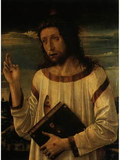 Постер DRABS A3 Джованни Беллини, Благословляющий Христос